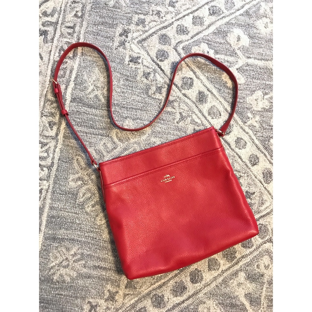 Coach Red Crossover Bag